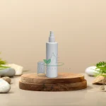 Бело шише со серум пумпица 100ml