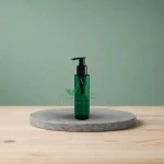 Зеленo шише со црна пумпица 110ml