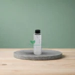 Проѕирно шише со црно капаче 200ml