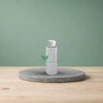 Проѕирно шише со бело капаче 200ml