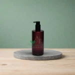 Амбер шише со пумпица + сигурносен прстен 340ml