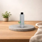 Проѕирно шише со црно капаче 400ml