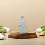 Проѕирно шише со сребрено капаче 100ml