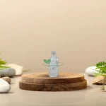 Проѕирно шише со сребрено капаче 50ml