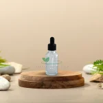 Проѕирно шише со пипета (црно пластично) 50ml