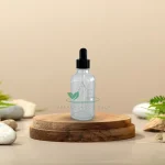 Проѕирно шише со пипета (црно пластично) 100ml